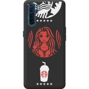 Черный чехол BoxFace OPPO A91 RedWhite Coffee