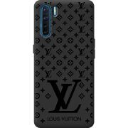 Черный чехол BoxFace OPPO A91 LV Style