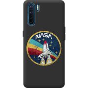 Черный чехол BoxFace OPPO A91 NASA