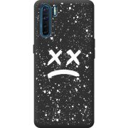 Черный чехол BoxFace OPPO A91 Sad Way
