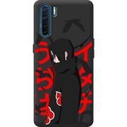 Черный чехол BoxFace OPPO A91 Учиха Итачи