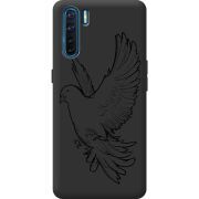 Черный чехол BoxFace OPPO A91 Dove