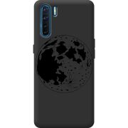 Черный чехол BoxFace OPPO A91 Planet