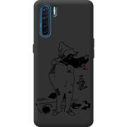 Черный чехол BoxFace OPPO A91 