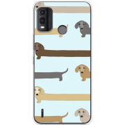 Чехол BoxFace Nokia G11 Plus Dachshund