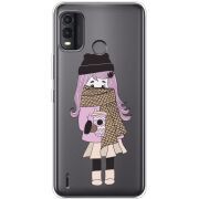 Прозрачный чехол BoxFace Nokia G11 Plus Winter Morning Girl