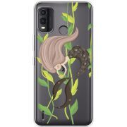 Прозрачный чехол BoxFace Nokia G11 Plus Cute Mermaid