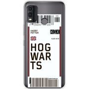 Прозрачный чехол BoxFace Nokia G11 Plus Ticket Hogwarts
