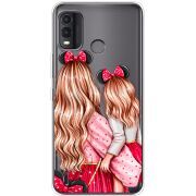 Прозрачный чехол BoxFace Nokia G11 Plus Mouse Girls