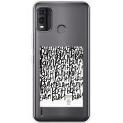 Прозрачный чехол BoxFace Nokia G11 Plus Blah Blah