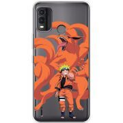 Прозрачный чехол BoxFace Nokia G11 Plus Naruto and Kurama