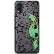Прозрачный чехол BoxFace Nokia G11 Plus Baby Yoda