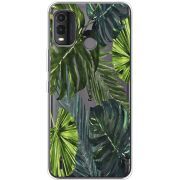 Прозрачный чехол BoxFace Nokia G11 Plus Palm Tree