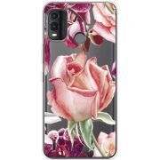Прозрачный чехол BoxFace Nokia G11 Plus Rose