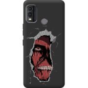 Черный чехол BoxFace Nokia G11 Plus Нападение на Титана