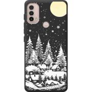 Черный чехол BoxFace Motorola E40 