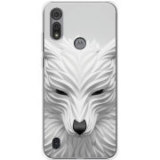 Чехол BoxFace Motorola E6S White Wolf