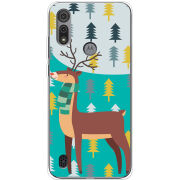 Чехол BoxFace Motorola E6S Foresty Deer