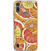 Чехол BoxFace Motorola E6S Citrus Pattern