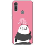 Чехол BoxFace Motorola E6S Dont Touch My Phone Panda