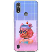 Чехол BoxFace Motorola E6S Girl in the Clouds
