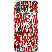 Чехол BoxFace Motorola E6S Love Graffiti