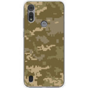 Чехол BoxFace Motorola E6S Камуфляж ЗСУ
