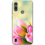 Чехол BoxFace Motorola E6S Bouquet of Tulips