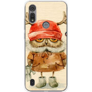 Чехол BoxFace Motorola E6S Милая Сова