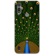 Чехол BoxFace Motorola E6S Peacocks Tail