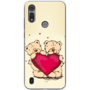 Чехол BoxFace Motorola E6S Teddy Bear Love