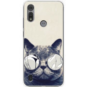 Чехол BoxFace Motorola E6S Соглядатай Кот