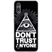Чехол BoxFace Motorola E6S Dont Trust Anyone