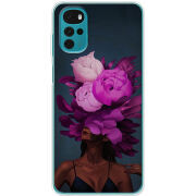 Чехол BoxFace Motorola G22 Exquisite Purple Flowers