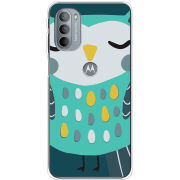 Чехол BoxFace Motorola G31 Green Owl