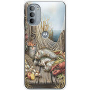 Чехол BoxFace Motorola G31 Удачная рыбалка