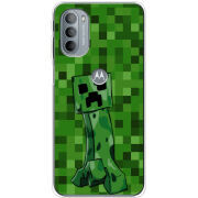 Чехол BoxFace Motorola G31 Minecraft Creeper