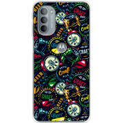 Чехол BoxFace Motorola G31 Bottle Caps