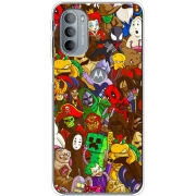Чехол BoxFace Motorola G31 Злодеи