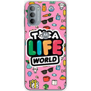 Чехол BoxFace Motorola G31 Toca Boca Life World