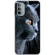 Чехол BoxFace Motorola G31 English cat