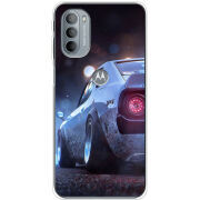 Чехол BoxFace Motorola G31 Silver Car