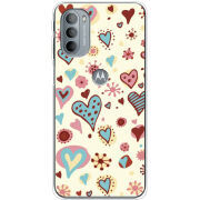 Чехол BoxFace Motorola G31 Be my Valentine