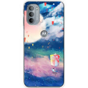 Чехол BoxFace Motorola G31 Sky Lanterns