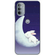 Чехол BoxFace Motorola G31 Moon Bunny