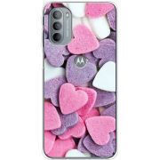 Чехол BoxFace Motorola G31 Сердечки