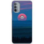 Чехол BoxFace Motorola G31 Cold Red Light