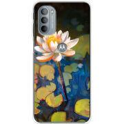 Чехол BoxFace Motorola G31 Waterlily