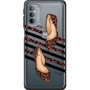 Прозрачный чехол BoxFace Motorola G31 Love Beauty
