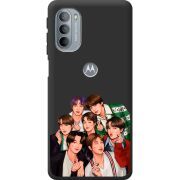 Черный чехол BoxFace Motorola G31 BTS